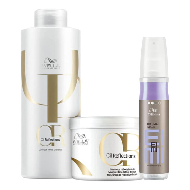 Kit Oil Reflections Sh 1000ml + Masc 500ml + Thermal Image Kit Oil Reflections Sh 1000ml + Masc 500ml + Thermal Image