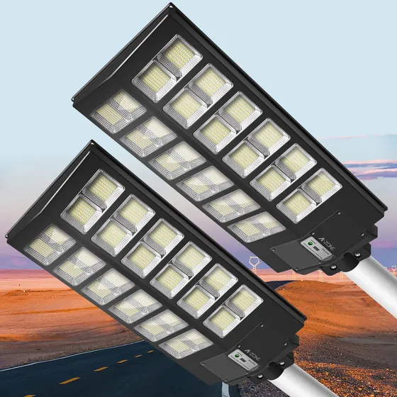 A-zone Luz Solar Calle Sensor Movimiento Para Exterior Al