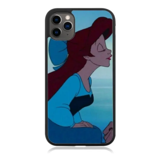 Funda Protector Para iPhone La Sirenita Principe Y Eric Amor