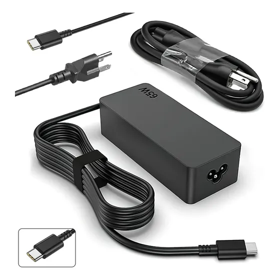 65w Cargador Usb Tipo C Para Lenovo,hp,dell,huawei 20v 3.25a