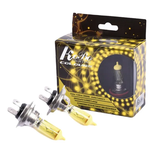Foco Halógeno 12v Neblina H4 H7 Luz Amarilla Auto Original 