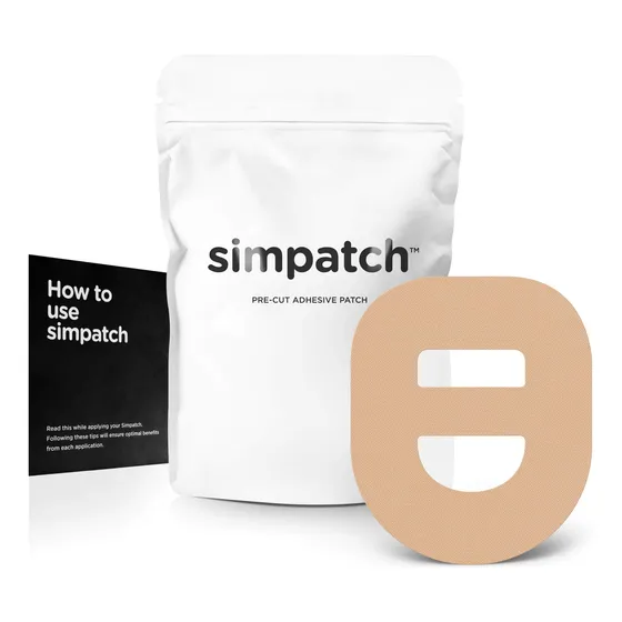 Simpatch Â OmniPod Adhesive Patch With Strap (25-pack) Â