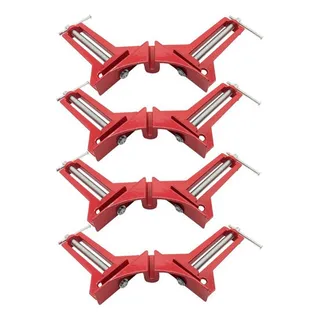 Kit 4 Grampos Sargento Angular 90 Graus Cantoneira Metal Kit 4 Grampos Sargento Angular 90 Graus Cantoneira Metal