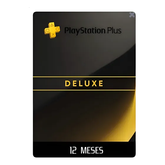 Psn Plus Deluxe 12 Meses - Brasil - Playstation 4 E 5.