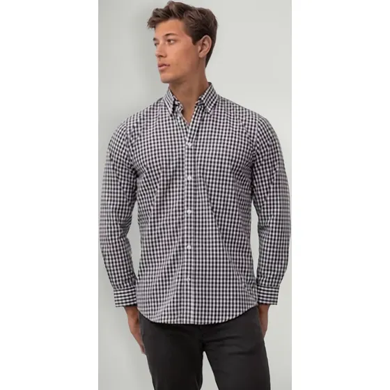 Camisa Hombre London Polo Club Autentica Manga Larga Art.#08