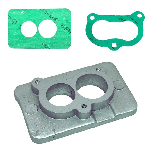 Base Flange Adaptadora Carburador 2e 3e Solex Brosol