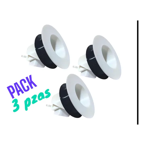 Valvula Anti Olores Para Centro Pisos Y/o Desague Pack 3 Pza