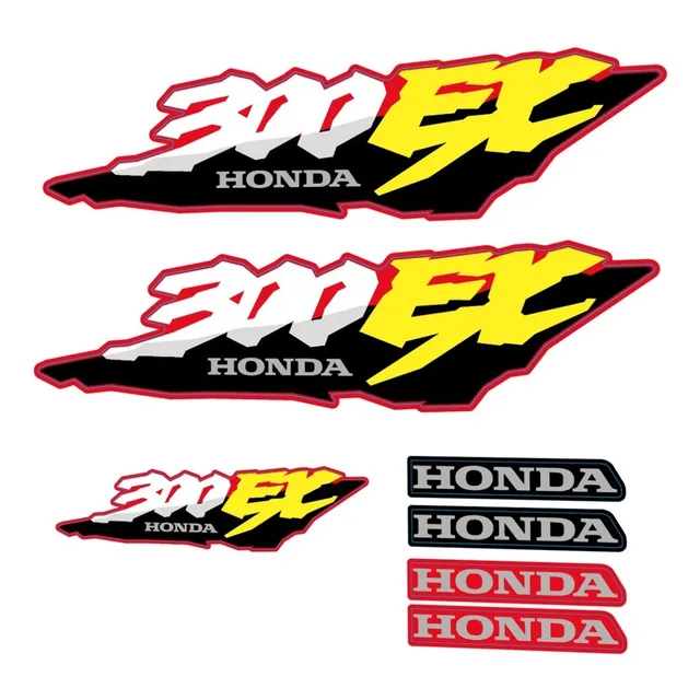 Kit De Calcos - Gráfica Para Honda Fourtrax Trx 300 Ex 