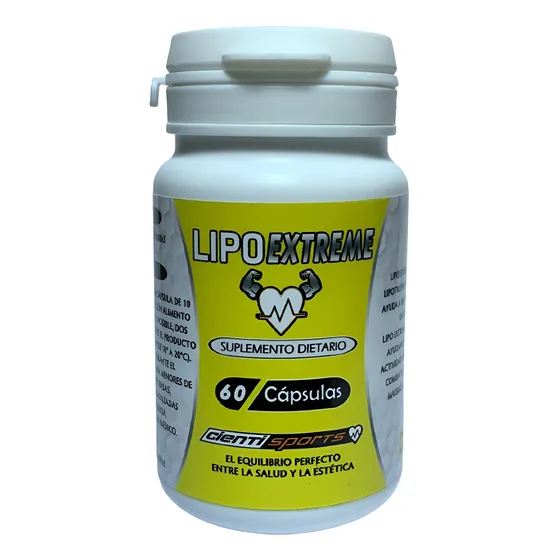 Lipoextrem Potente Quemador De Grasa 