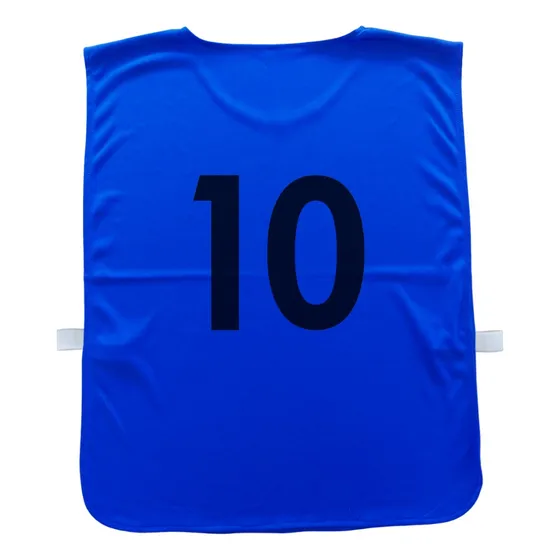 10 Pecheras Numeradas Del 2 Al 11 Con Elástico