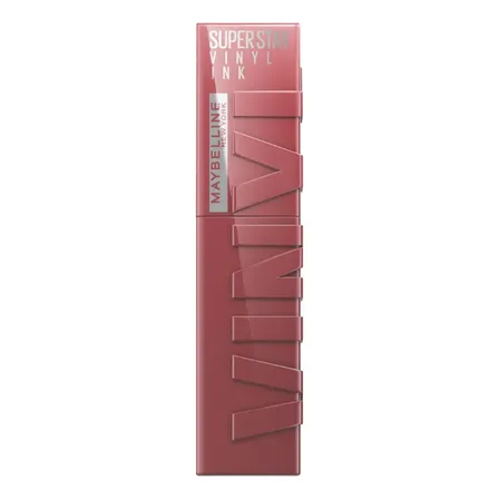 Batom Líquido, Longa Duração, Acabamento Vinil Espelhado E Efeito Gloss, Brilho Instantâneo, Conforto Para Os Lábios, Fórmula Vegana, Cor Witty, Superstay Vinyl Ink Maybelline Ny 4,2ml Witty 40