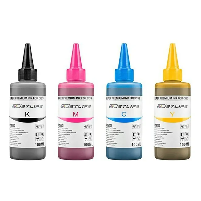 Kit De Tintas Jetlife 100ml