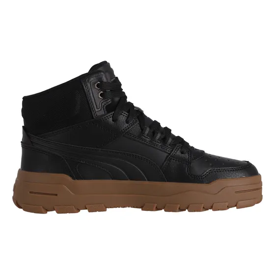 Zapatilla Puma Rebound Abrupt Hombre Negras/café