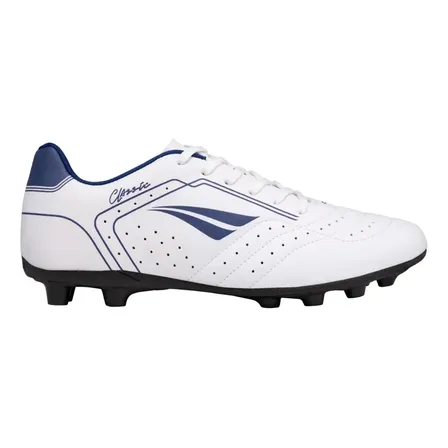 Chuteira De Campo Masculina Classic Y-1 Penalty Branco-marinho Lisa 38 Br