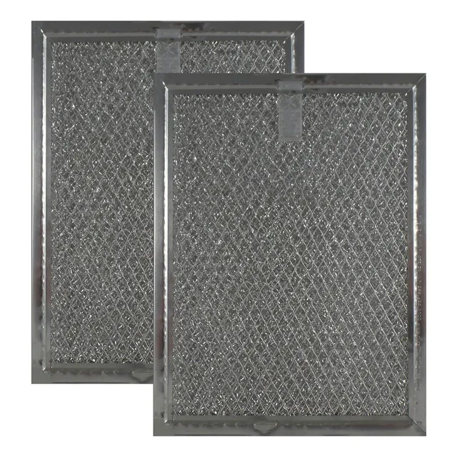 Aff81-m2 Filtro Grasa Horno Microonda Malla Aluminio Para 8 