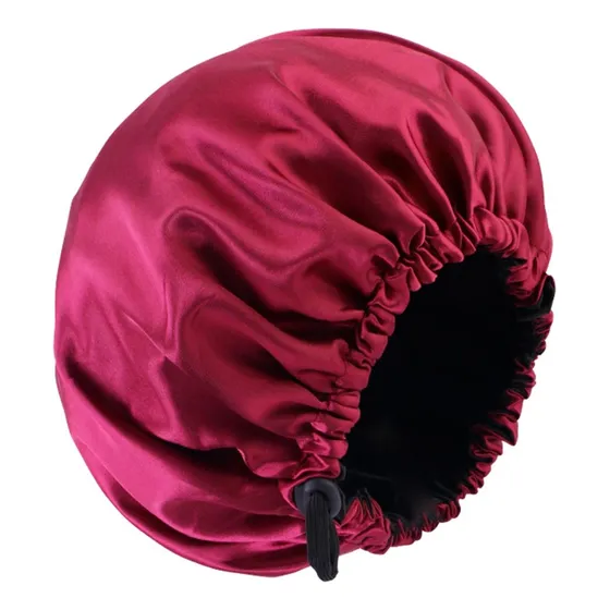 Gorro Satin Para Dormir Cabello Liso Y Rizado Evita Enredos