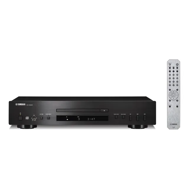 Reproductor De Cd Yamaha Cd-s303, Entrada Usb Única, Negra, 