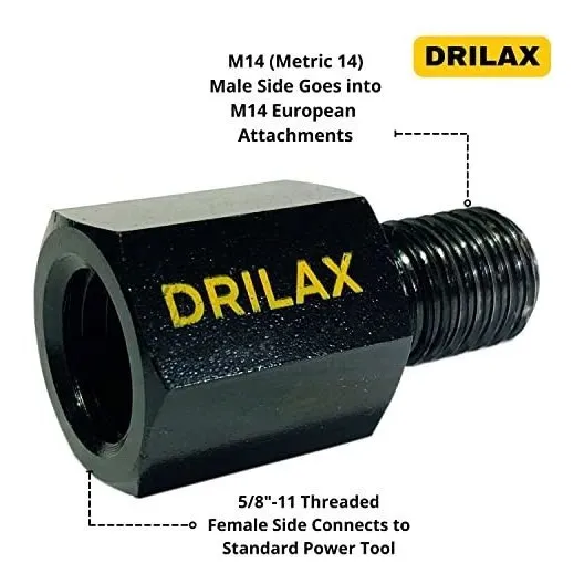 Adaptador Amoladora Angular Dama Rpm Nominal Taladro