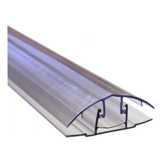 Oferta!! Perfil De Union H Clip En Policarbonato Hasta 10mm