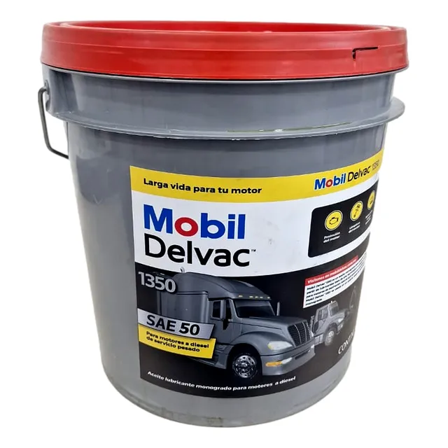 Aceite Motor Diesel Mineral Sae 50 15w40 Mobil Paila 19