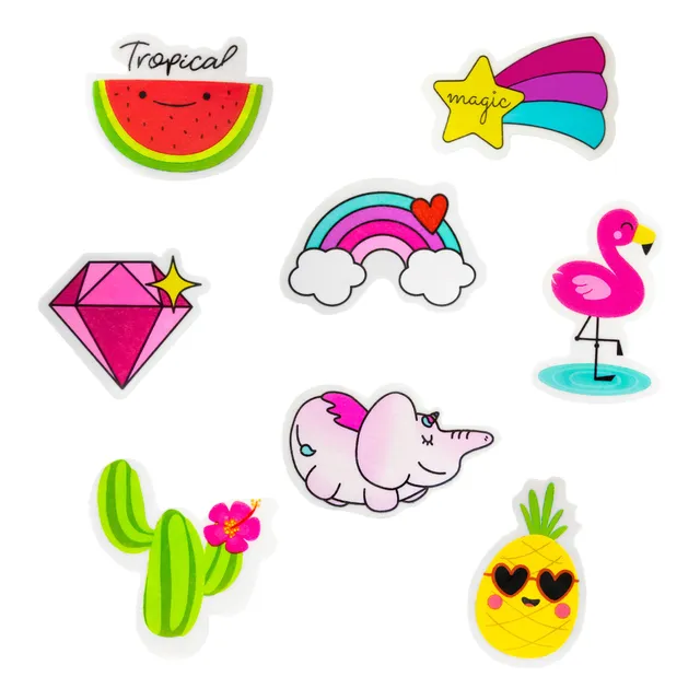 Pack X36 Gomas De Borrar Varios Diseños Y Colores.