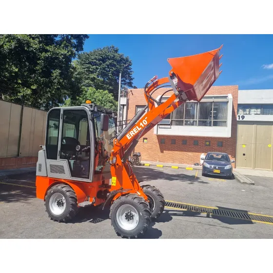 Minicargador  Electrico  Articulado Everun Erel 10 