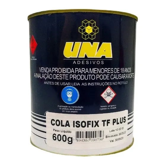 Cola Isopor Una 0,6kg- 1unid