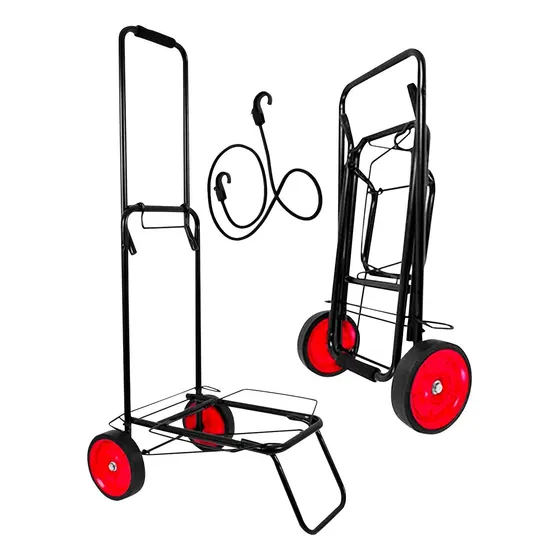 Diablito Plegable Carro De Mano De Acero 25kg Remate!!