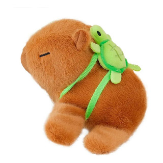 Pulsera De Capibara Peluche Rosa Con Tortuga Con Cola Pulsera De Capibara Peluche Rosa Con Tortuga Con Cola