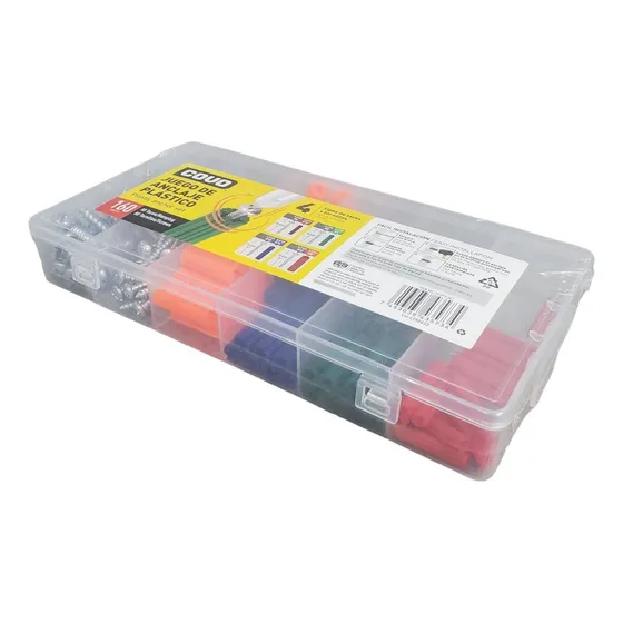 Kit De Tornillos Y Ramplugs 160 Piezas Covo