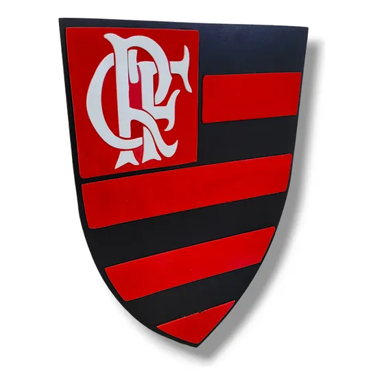 Quadro 3d Flamengo / Time Flamengo Quadro Mdf E Acrílico