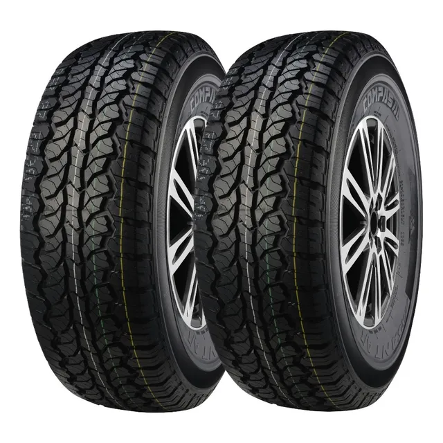 Kit De 2 Llantas Para Carro Rin 15 Compasal 235/75r15 109sxl Índice de velocidad S