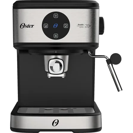 Cafeteira Espresso Double Digital Oster Cor Prateado/Preto