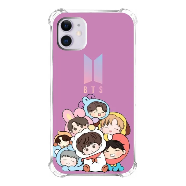 Capa Capinha Personalizada Koreano Grupo K-pop Bts Cute