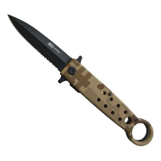 Canivete Tatico Intrepid Aço 420 - Nkt