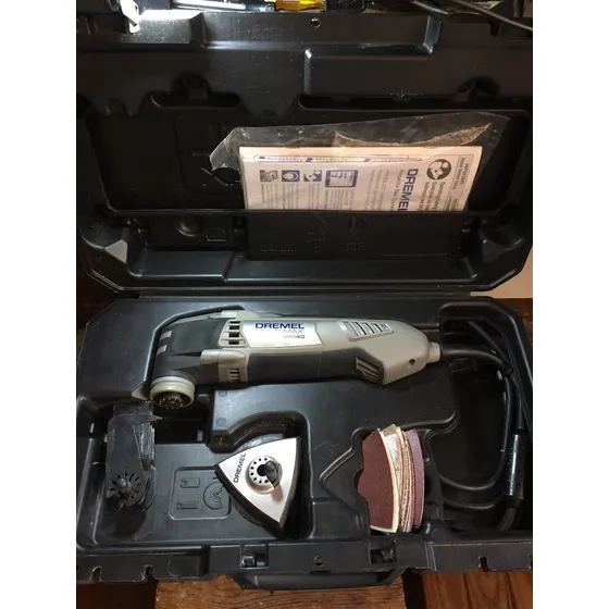 Estuche Dremel Multimax Y Accesorios. Lija, Corta, Desbasta.