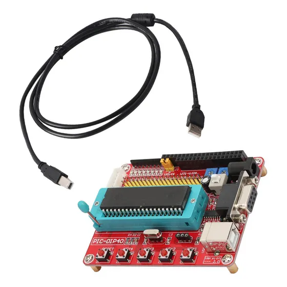 Placa De Desenvolvimento De Microcontroladores Pic Learning 