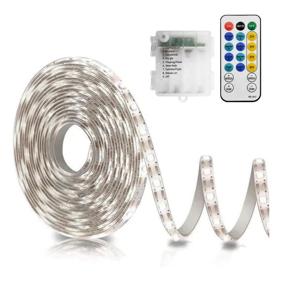 Tira De Luces Echosari Con Pilas, 165 Pies 150 Led 2835 Smd