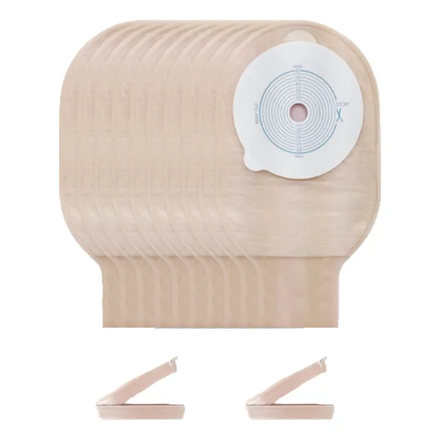 10x Bolsa Colostomía Drenable Con Filtro Anti Olor Y Gases