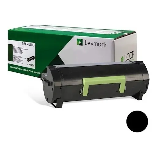 Tóner Lexmark 56F4U00 Negro