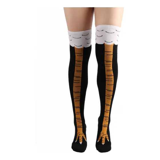 Medias Calcetines Largos Patas De Pollo Gallina