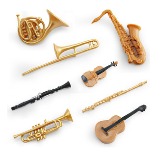 Trompa Simulada, Trombón, Clarinete, Flauta, Trompeta, Saxof Trompa Simulada, Trombón, Clarinete, Flauta, Trompeta, Saxof