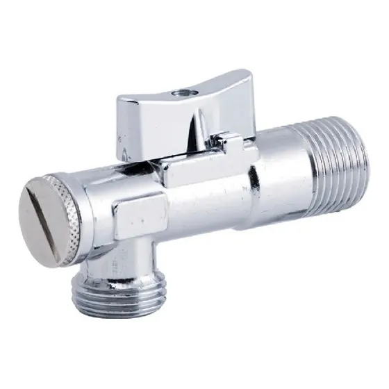 Llave Arresto Fp Con Filtro 1/2x1/2 Bronce Cromada 02rf01