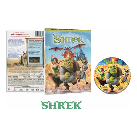 Saga Shrek, 7 Discos, Incluye Shrek 3d, Dvd Full Saga Shrek, 7 Discos, Incluye Shrek 3d, Dvd Full