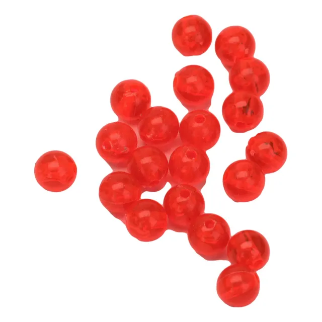 Claw Cuenta Plastico In Rojo Pieza