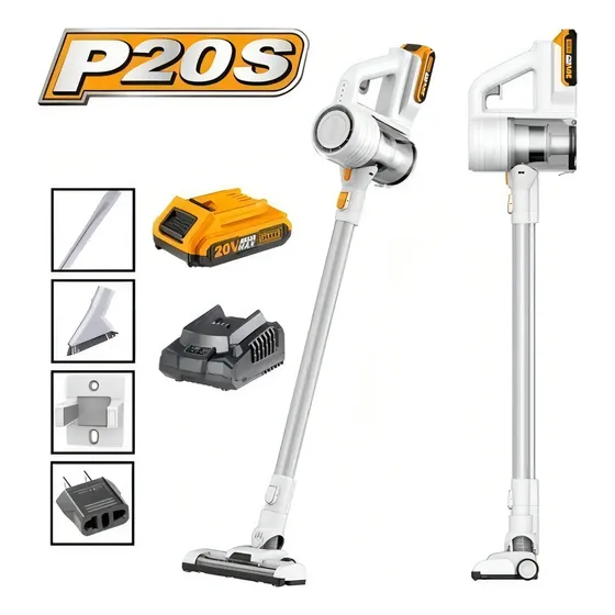 Aspiradora Ciclonica P20s C Bat 2ah Y Cargador Cvli2006 Color Anaranjado | Cuotas sin interés