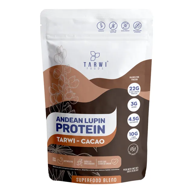 Proteína Vegetal Tarwi Cacao 250g