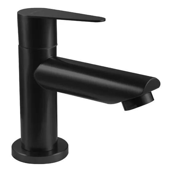 Solvex Llave Individual Para Lavabo Negro Mate Sp-31901-n