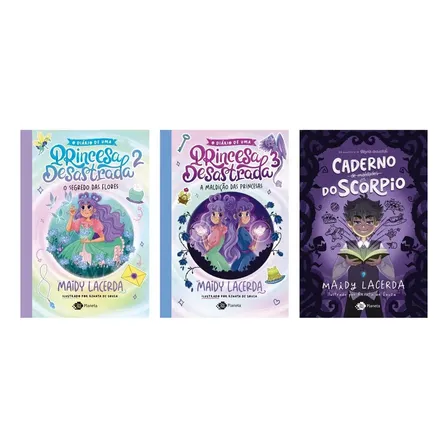 Kit Com 3 Livros - O Diário De Uma Princesa Desastrada (vols
