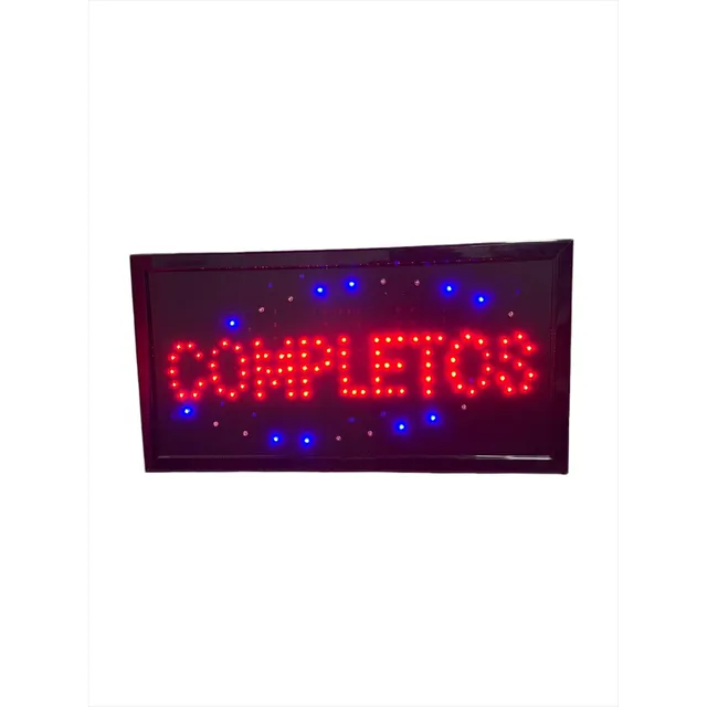 Letreros Luminoso Led Para Negocio 48x25 Completos